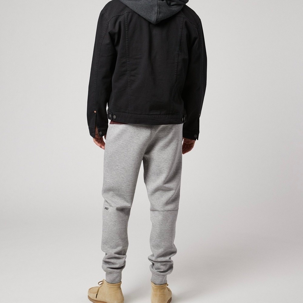 American Eagle 24/7 Tech Fleece Jogger Pants Mens Gray Small EUC Sold Out